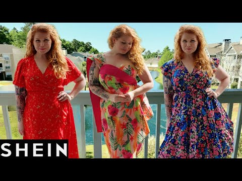 SHEIN Plus Size Dress Haul | May 2023 | #sheincurve #shein