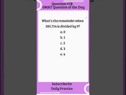 GMAT Question #gmatprep  #shorts #gmatproblemsolving  #onlinetutor #gmattips #gmatclub #studyabroad