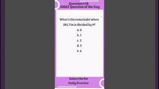 GMAT Question #gmatprep  #shorts #gmatproblemsolving  #onlinetutor #gmattips #gmatclub #studyabroad