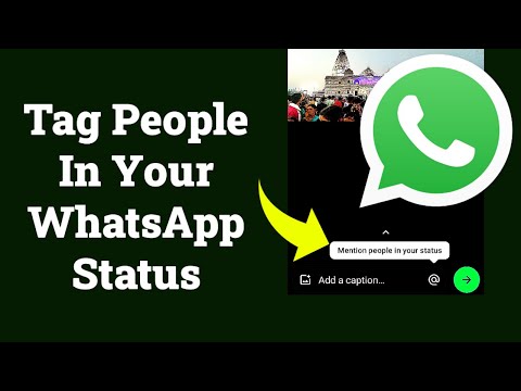 How to Tag People in Your WhatsApp Status