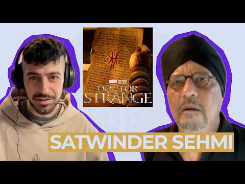 Calligraphy Masters Podcast #037 THE CALLIGRAPHER OF MARVELS MOVIE DOCTOR STRANGE - SATWINDER SEHMI