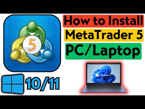 How to Download and Install MetaTrader 5 on PC/Laptop 2024 | Install MetaTrader 5 Windows Computer