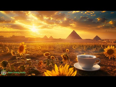 RELAXING GOOD MORNING MUSIC 🥰  Positive Energy Wake Up Meditation Music 528Hz