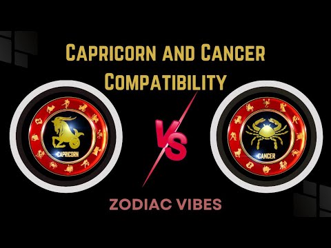 CAPRICORN and CANCER Compatibility : Can Opposites Attract and Thrive?