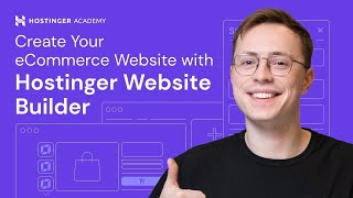 How to Make an eCommerce Website with Hostinger Website Builder