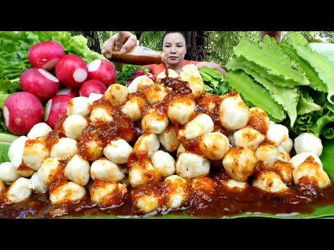 ลูกชิ้นหมูจิ๋ว1โลราดน้ำจิ้มรสเด็ดเเกล้มผักสดกรอบอร่อยถึงใจ|ส้มซ่าพาเเซ่บ 29 ธันวาคม ค.ศ. 2024