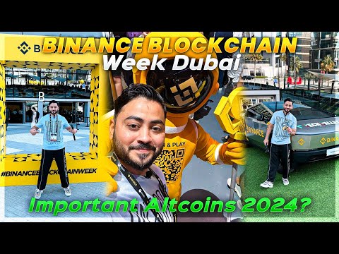 Most Hot Altcoins to Invest which are Discussed in Binace Blockchain Week Dubai 2024