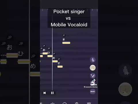 [Mobile Vocaloid] vs [Pocket singer]