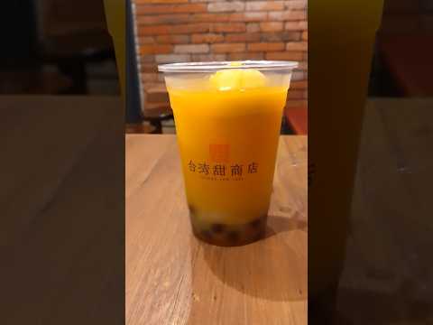 マンゴージュースアイストッピング 台湾甜商店 -taiwan ten cafe- 高知帯屋町店 #高知 #マンゴー #タピオカ