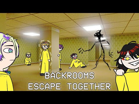 WE PLAYED THE BEST BACKROOMS GAME | 【Backrooms: Escape Together】【NIJISANJI EN | Ver Vermillion】