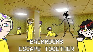 WE PLAYED THE BEST BACKROOMS GAME | 【Backrooms: Escape Together】【NIJISANJI EN | Ver Vermillion】