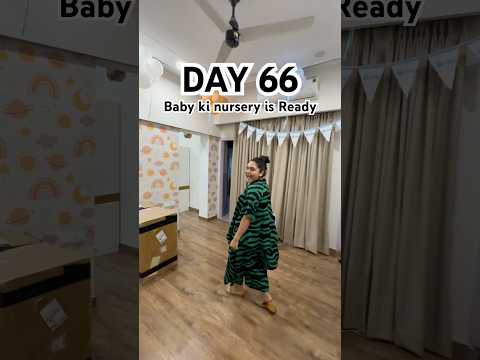 Baby ki Nursery is ready #pregnant #minivlog