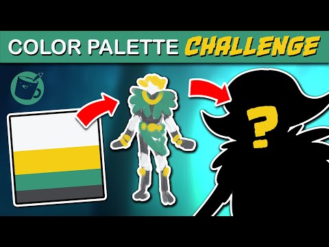 Turning Random Color Palettes Into CHARACTERS