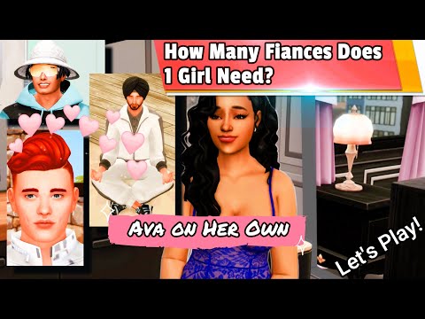 Sims 4 but My Gold-digger Sim Makes Her 3 Boyfriends Meet Each Other! "Ava on Her Own" Storyline 4