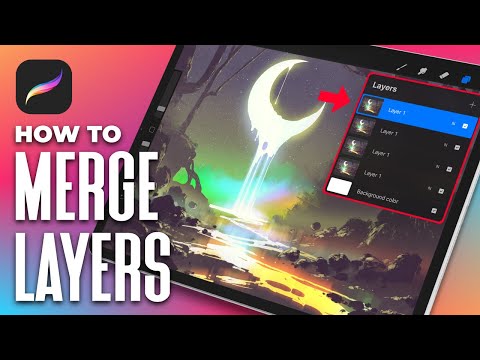 How To Merge Layers In Procreate