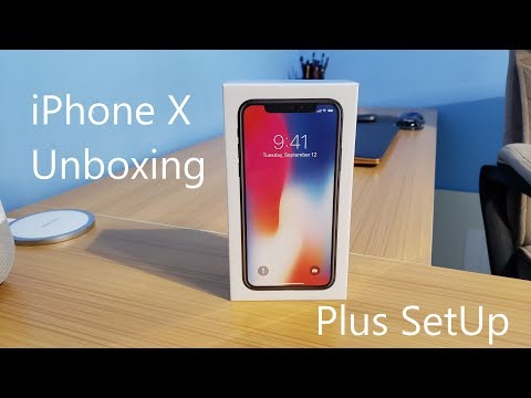 iPhone X Unboxing Plus SetUp