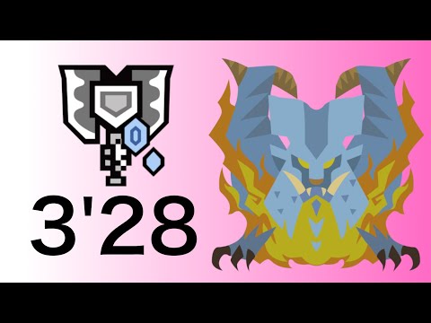 【MHWI】皇妃座すは炎の宮殿 ナナ・テスカトリ チャージアックス ソロ 3'28"31/Lunastra Charge Blade Solo