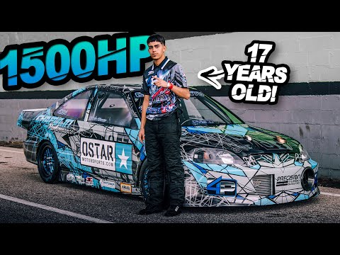 17 Year Old Kid DOMINATES with 1500HP Honda Civic "El Violento"