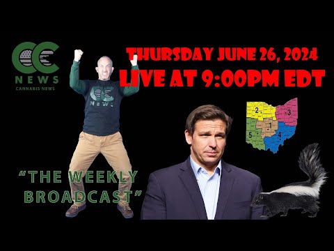 Cough Country News Live Broadcast: June 26, 2024 - Latest Updates in Cannabis Culture & Industry!