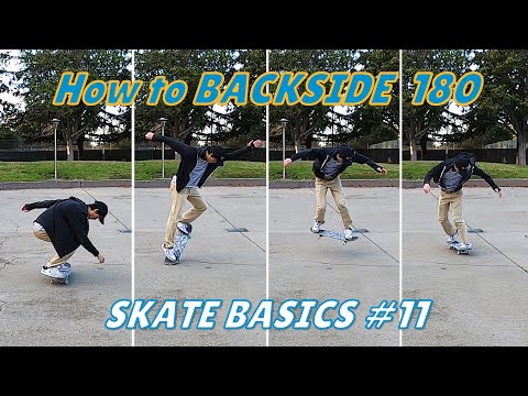 Skate Basics: How to BACKSIDE 180