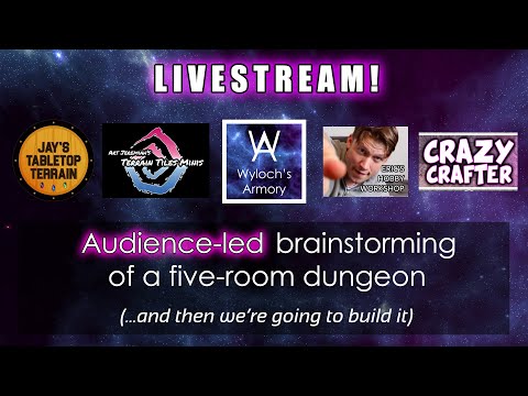 LIVE Audience-Led Dungeon Design w/ Special Guests