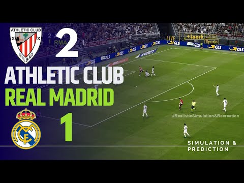 ATHLETIC CLUB 2-1 REAL MADRID • Highlights • La Liga 24/25 | Simulación/Recreación