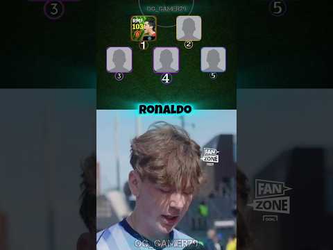 Madrid Fanboy Picked his Favourite Primier League Legends 😱🔥#efootball2024 #efootball2023 #efootball