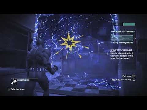 Batman: Arkham City - Mr. Freeze Boss fight