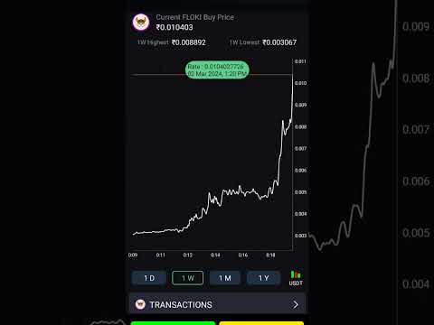 Floki inu kills one zero 🚀🚀🚀🚀 #floki #flokiinu #cryptonews #cryptocurrency / Job Centre