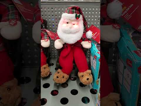 Home Depot Animated Rocking Chair Santa #christmas  #shorts