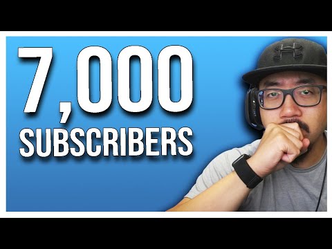 How Much YouTube Paid Me for 7,000 subscribers!