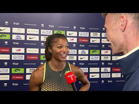 GABRIELLE THOMAS 21.82 200M | London Diamond League 2024