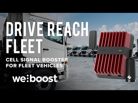 How to Install Drive Reach Fleet with Fixed Outside Antenna NMO Mount (Standard Kit) | weBoost