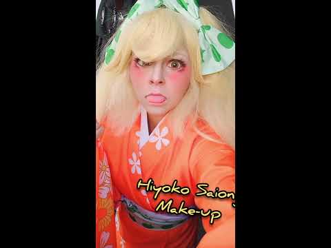 Hiyoko Saionji Cosplay Make-up tutorial(Danganronpa 2 Goodbye Despair)