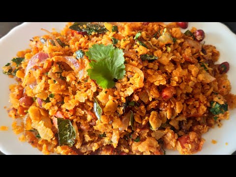 फोडणीची पोळी | chapati Upma | Roti Upma l Leftover Chapati Recipe | Quick Breakfast Recipe