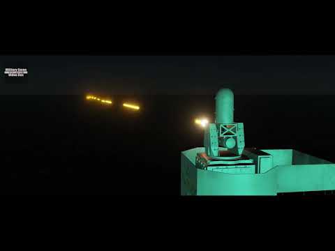 20mm Vulcan Phalanx CIWS fire at night【DCS:World 4k/60P video】