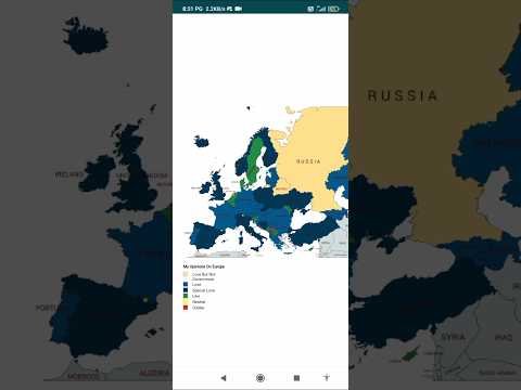 My New Opinions On Europe #shorts #shortsvideo #shortvideo #short #europe #opinion #mapchart #fyp