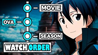 How To Watch Sword Art Online in The Right Order! [UPDATE]