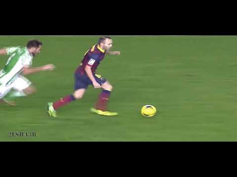 Iniesta Xavi Fabregas Song vs Real Betis