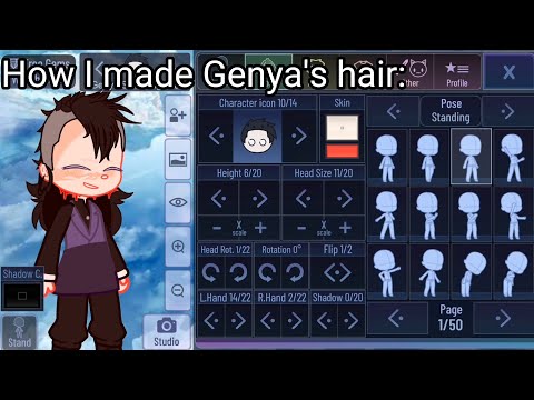 How I made Genya's hair: