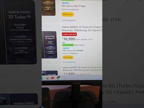 Realme Narzo 70 Turbo 5G Value for Money Phone 📱🔥