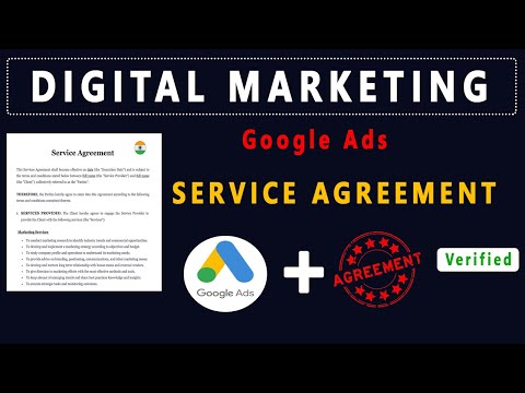 Digital Marketing Services Agreement |Service Agreement For Home Appliances Repair & Services 2025✍