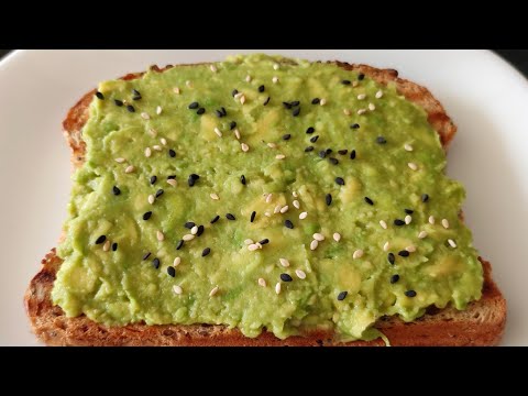 Avocado toast recipe | No cook recipe | Easy 5 minute breakfast recipe | Avocado toast