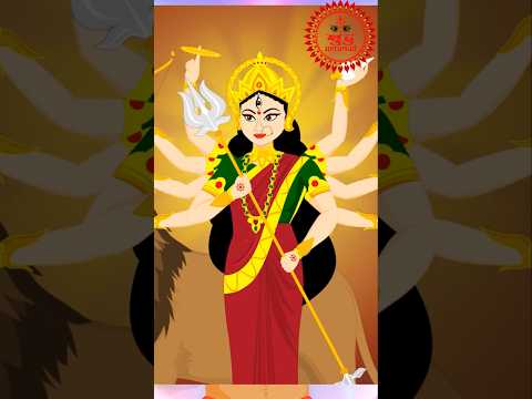 Durga Puja Cartoon | Subha Saptami | Durga Puja Cartoon Video | #shorts #youtubeshorts #ytshorts