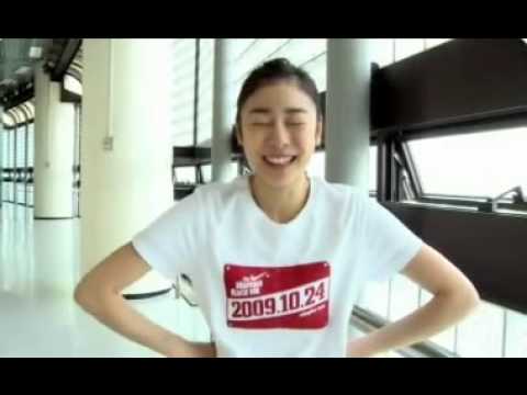 Torino & Vancouver Queen yuna kim INTERVIEW Nike The Human Race_2.flv