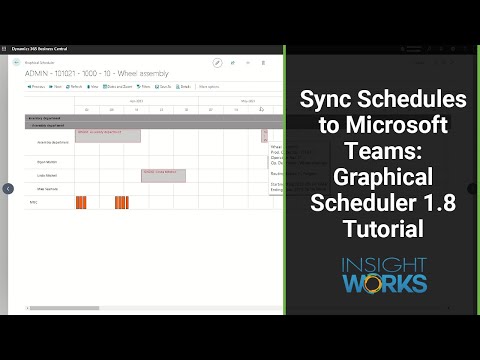 Automate Microsoft Teams Notifications for Schedule Changes in Graphical Scheduler 1.8