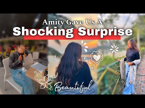 Socking Surprice Mil Gaya Aaj - Amity University Kolkata | View Point | #vlog | Mansi Gupta | MG429