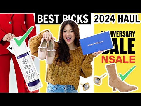 NORDSTROM ANNIVERSARY SALE 2024 HAUL | SHOES, SKINCARE, SWEATERS, WORKOUT CLOTHES, JEWELRY | CHARIS