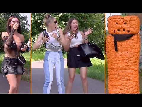 Say Hello to The Carrot !! Angry Carrot Prank !!