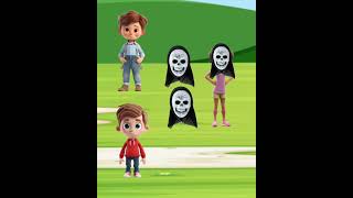 बच्चों ने मिलके मां को / Bhoot wala cartoon short video #bhoot_wala_cartoon #animation